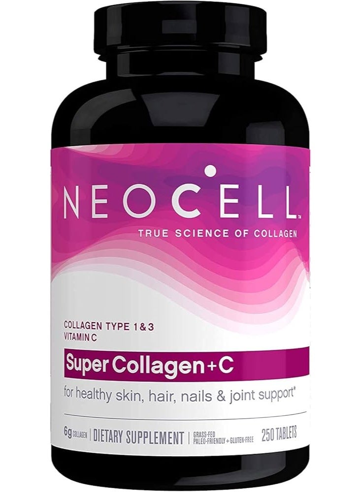 Super Collagen + C (Type 1&3) 6g 250 Tablets
